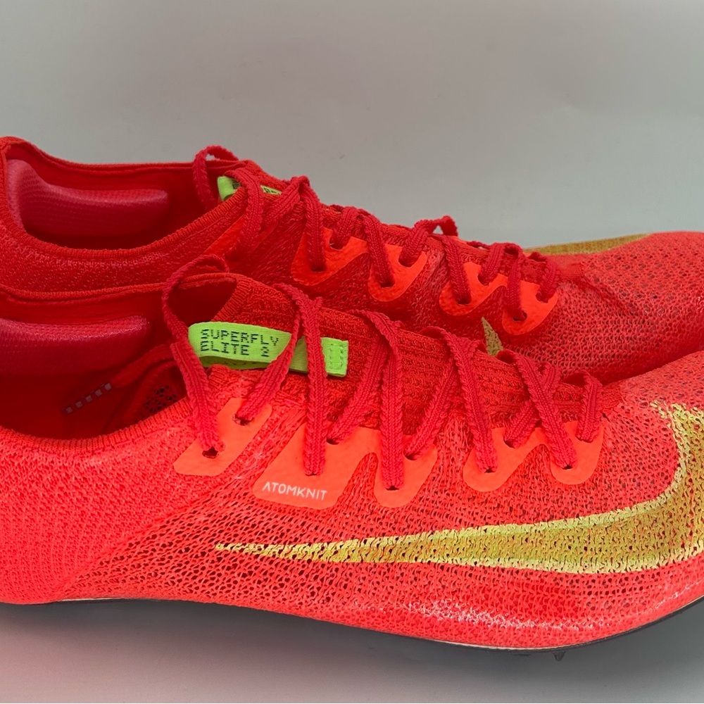 New Nike Superfly Elite 2 Size 8 Men’s Track Shoes Spikes Red Style FZ9662-600